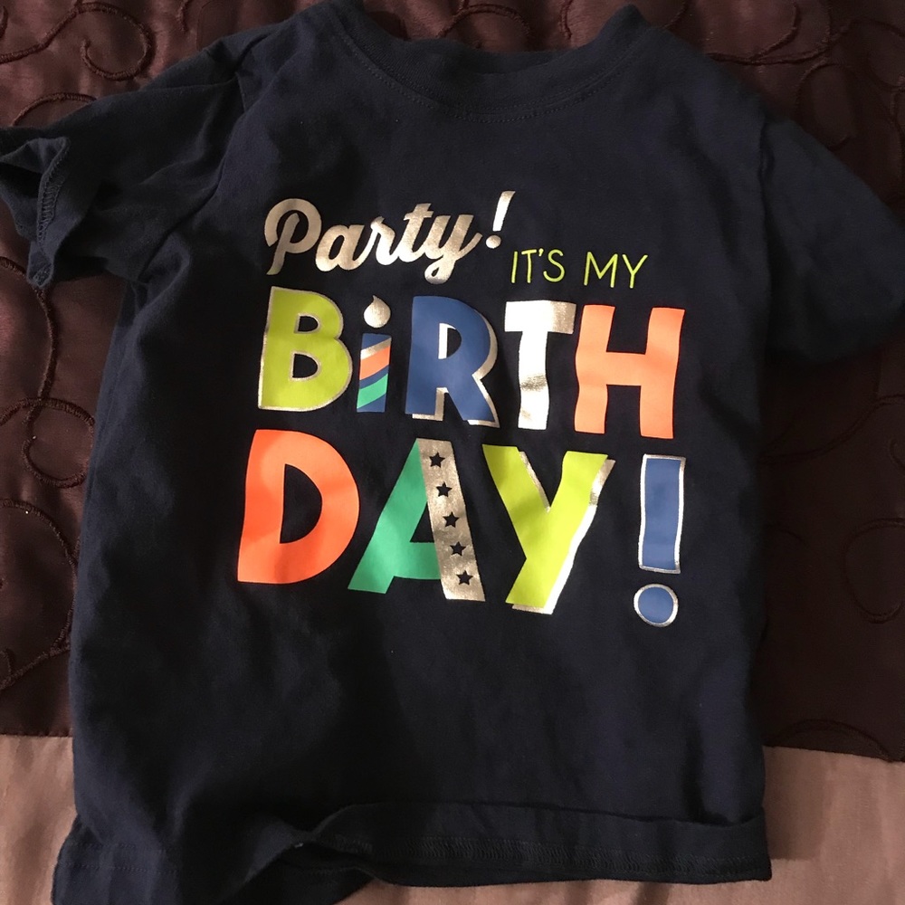 Toddler birthday shirt